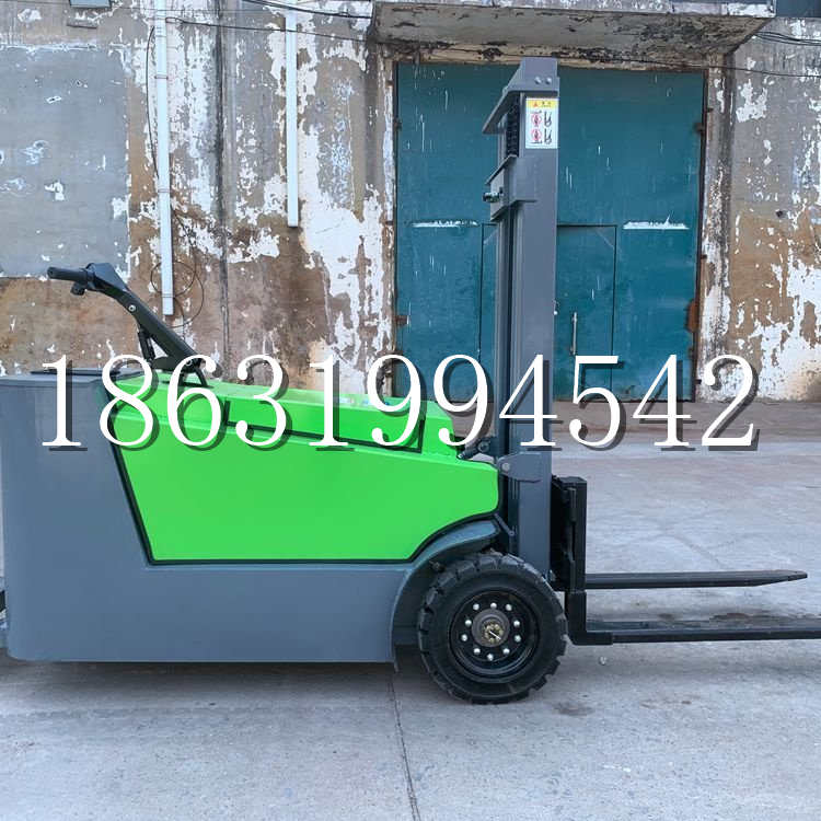 金沙县小型电动叉车1吨2吨步行站驾式电瓶堆高充电装卸车液压升降车铲车